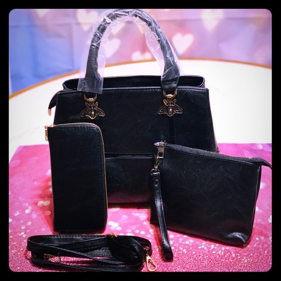 Black purse set - Picture 1 of 8